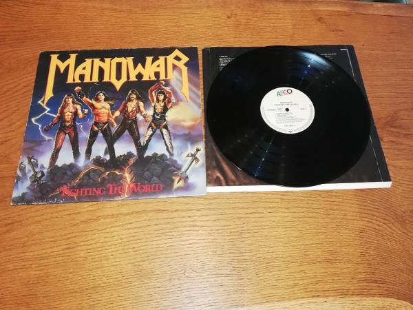 Manowar – Fighting The World 1987 ATCO Records – 790 563-1 Deutsche Pressung VG/VG